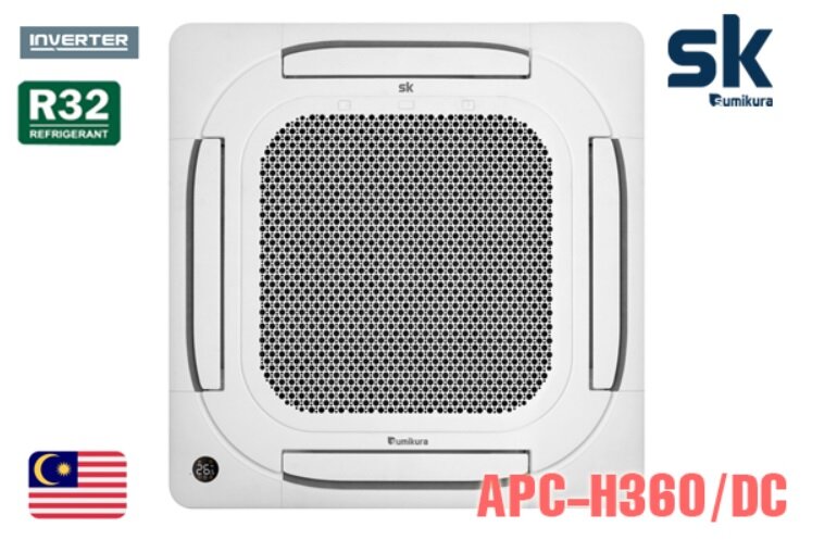 Điều hòa âm trần Sumikura Inverter 36000BTU 2 chiều APC/APO-H360/DC