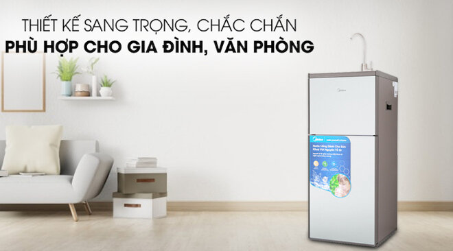 Máy lọc nước Midea MWP-S0920MR thiết kế trang nhã và sang trọng