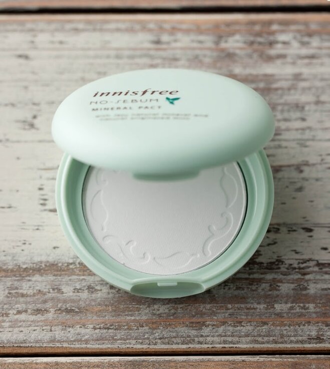 Phấn phủ cho da dầu - Phấn Phủ Bột Innisfree No- Sebum Mineral Powder