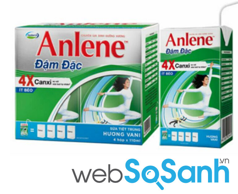 sữa Anlene đậm đặc 4X
