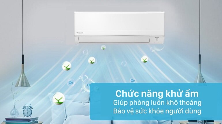 điều hòa Panasonic 1 chiều 9000BTU Inverter CU/CS-PU9XKH