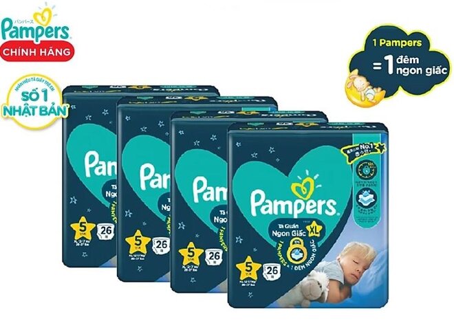 bỉm tốt giá rẻ nhất Pampers