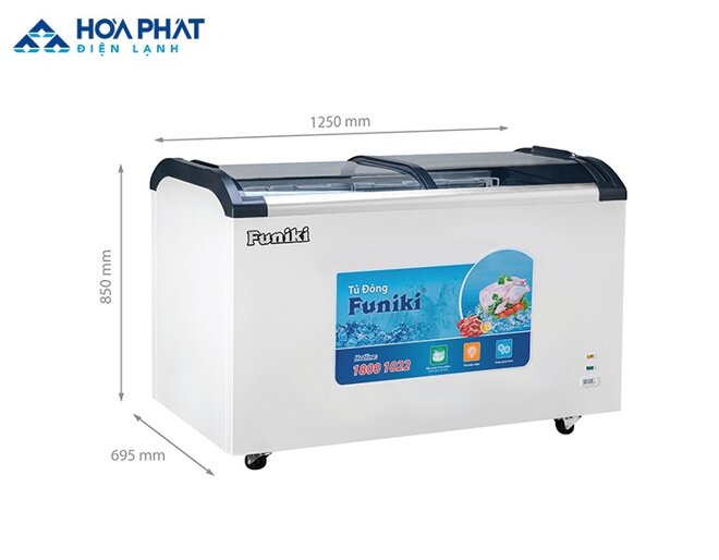 Tủ đông Funiki 300l – HCF 680S1PĐG.N