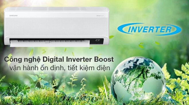 điều hòa Samsung Inverter 1.5 HP AR13CYFAAWKNSV