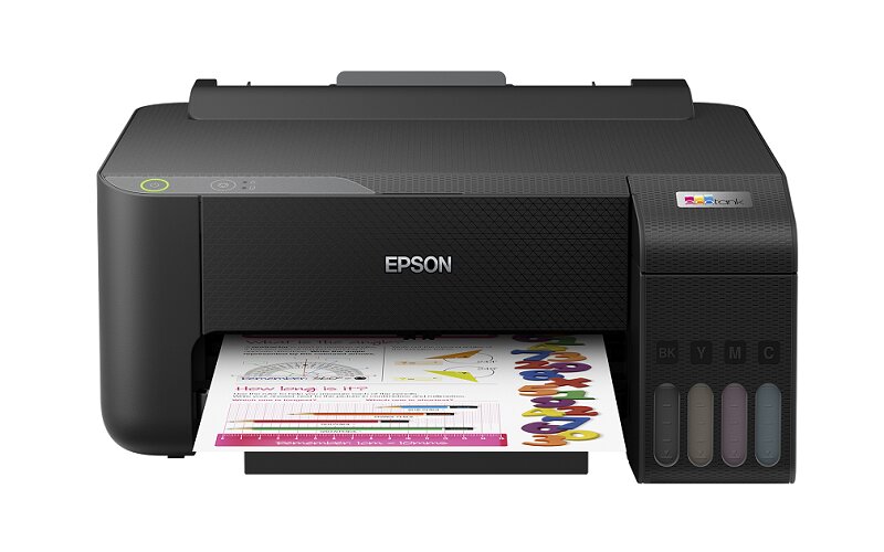 Máy in Epson EcoTank L1210 sở hữu công nghệ Epson Heat-Free vừa tiết kiệm điện năng, vừa mang đến tốc độ in cao