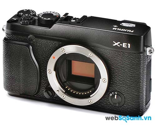 Đánh giá máy ảnh tầm trung FujiFilm X-E1 | websosanh.vn