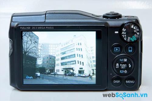 Máy ảnh compact Canon PowerShot SX710 HS được trang bị cảm biến BSI-CMOS kích thước 1/2.3 