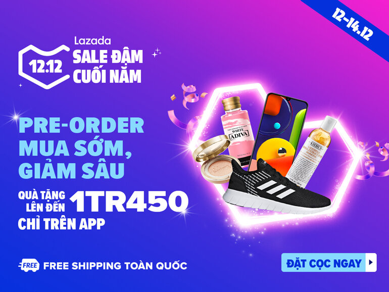 Đặt cọc trước, Combo tiết kiệm & Mua chung + lazada