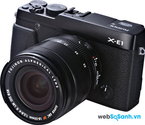 Đánh giá máy ảnh tầm trung FujiFilm X-E1 | websosanh.vn