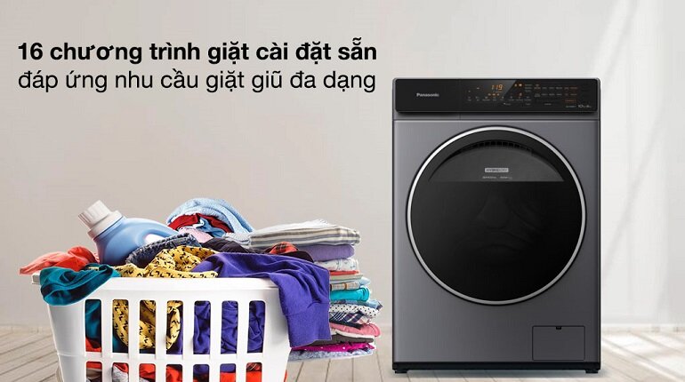 Máy giặt sấy Panasonic Inverter 9 kg kg NA-S96FC1LVT