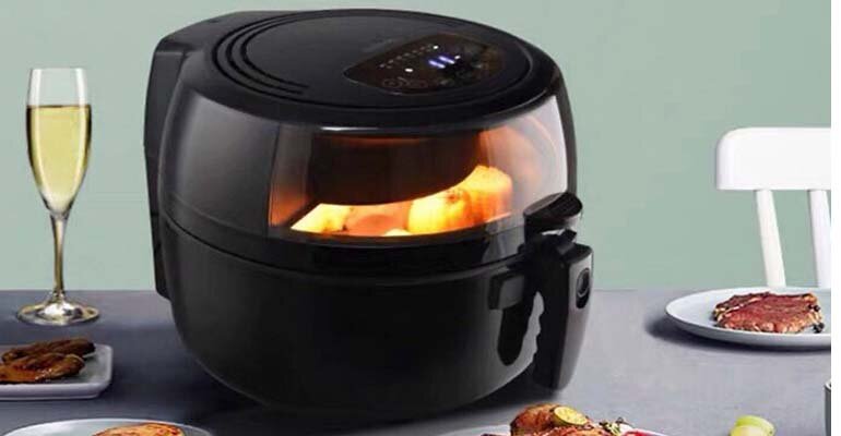 Nine Shield KB-6001 được tích hợp nhiều công nghệ tiên tiến Nồi chiên không dầu Nine Shield KB-6001
