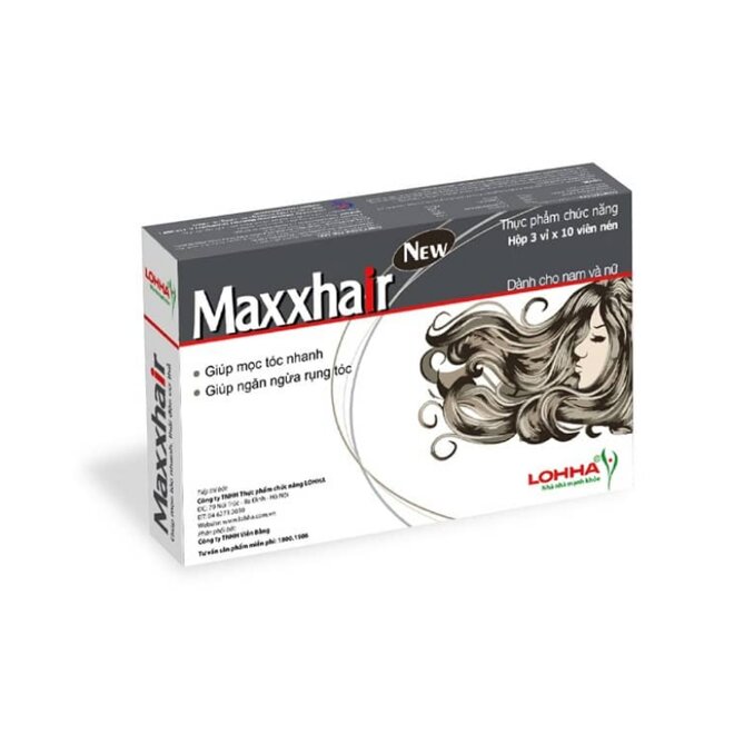 Giá bán thuốc mọc tóc Maxxhair