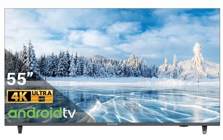 Android tivi Sharp 4K 55 inch 4T- C55DJ3X