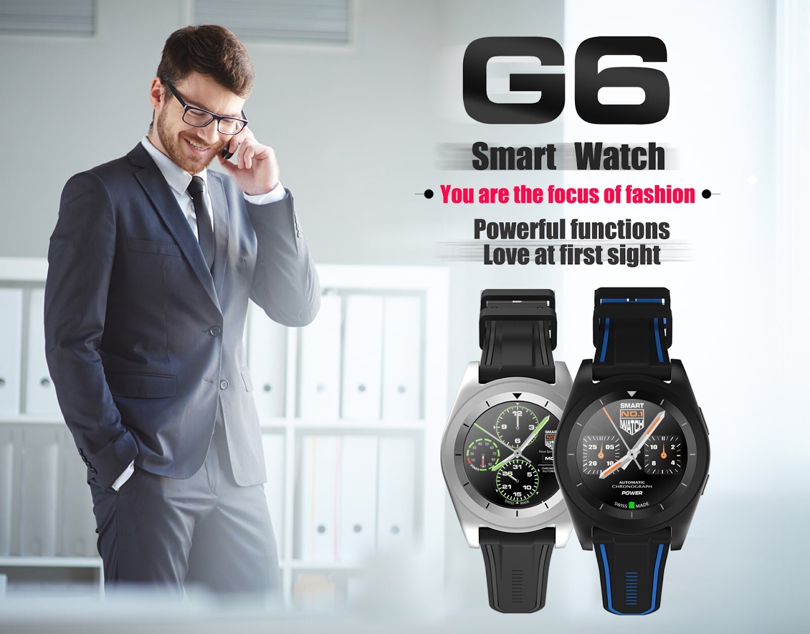 Đồng hồ thông minh NO.1 G6