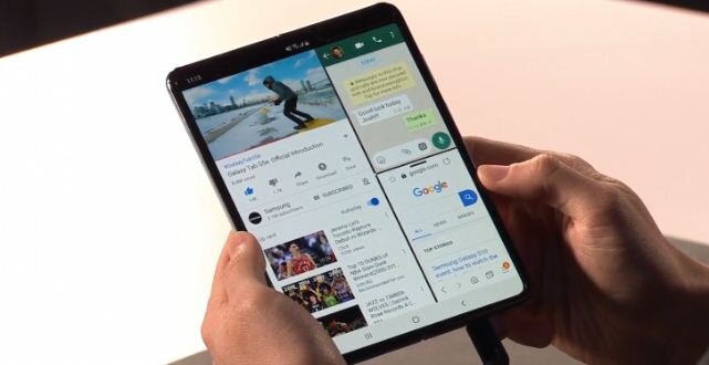 Samsung Galaxy Fold màn hình gập