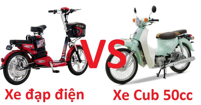 Nên mua xe đạp điện hay xe Cub 50cc cho nữ học sinh cấp 3?