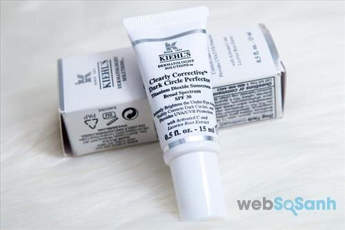 Bao bì Kiehl’s Clearly Corrective Dark Circle Perfector Broad Spectrum SPF 30 