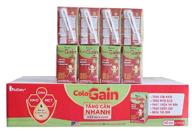 Sữa dinh dưỡng pha sẵn tăng cân Colos Gain 