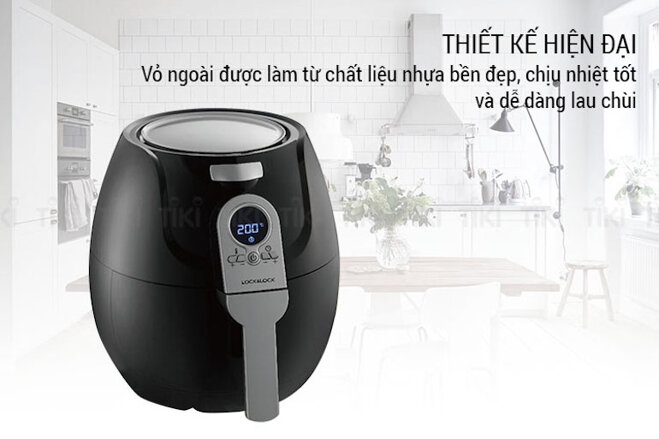 Những tính năng vượt trội của nồi chiên không dầu Lock&Lock ecf-301r