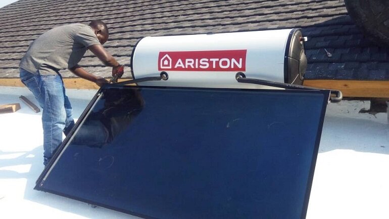 Sự tiện lợi của máy nước nóng năng lượng mặt trời Ariston