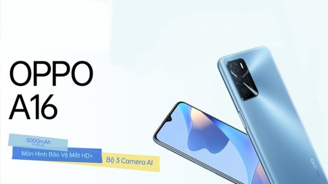 Oppo a16 giá bao nhiêu