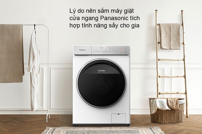 Máy giặt sấy Panasonic Inverter 10 Kg NA-V10FC1WVT