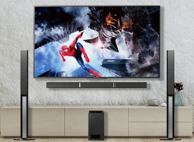 Tivi Sony 32 inch KD-32W830K được tích hợp loa lớn