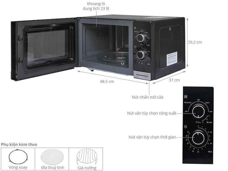 Lò vi sóng Electrolux EMM2318X – Sản phẩm thân thiện với mọi nhà