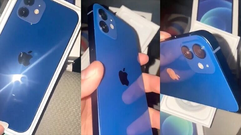 iPhone 12 xanh dương