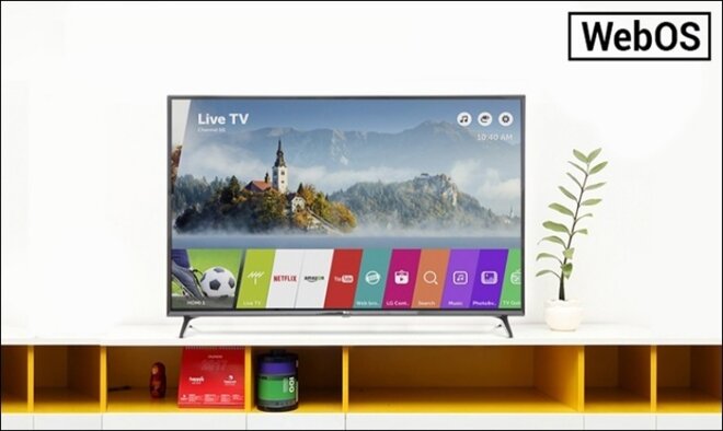 Hệ điều hành của dòng Smart Tivi LG 32 inch thân thiện, dễ dùng