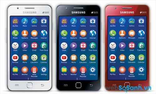 Điện thoại Samsung Z1 chạy hệ điều hành Tizen do chính Samsung phát triển