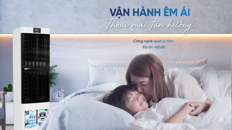 Đánh giá quạt điều hòa Karofi KAC H132R hiện đại kèm tính năng lọc không khí