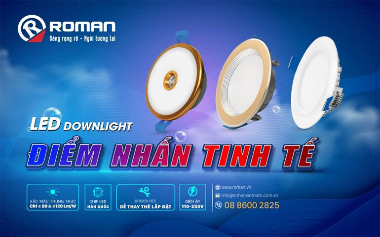 đèn led downlight