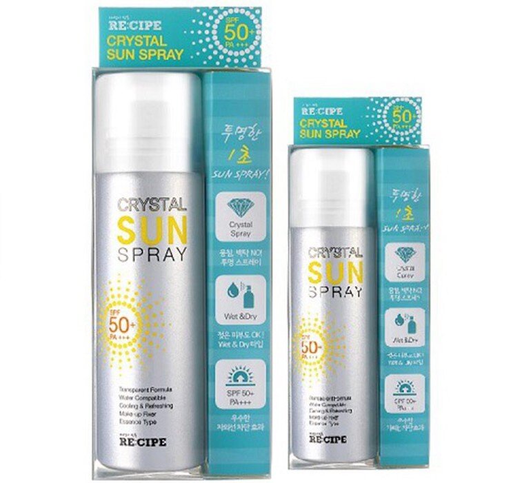 Kem chống nắng toàn thân Crystal Sun Spray SPF50+ PA+++