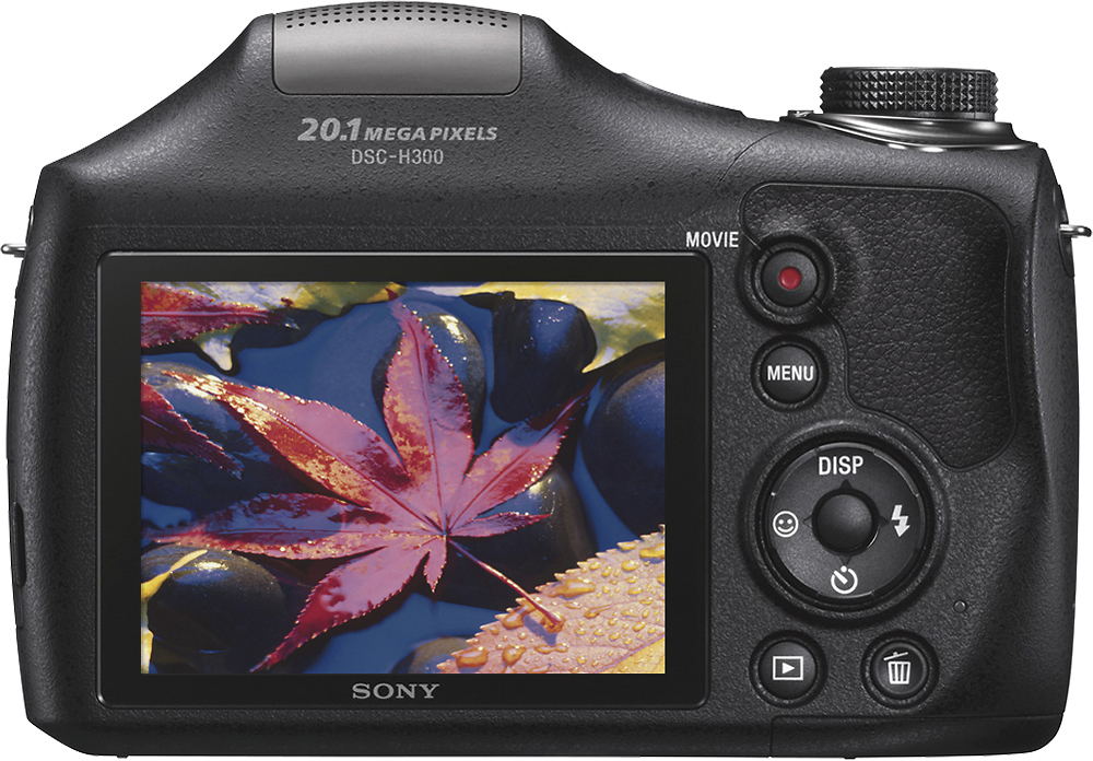 Sony CyberShot DSC H300 với chỉ số Zoom quang lên đến 30x