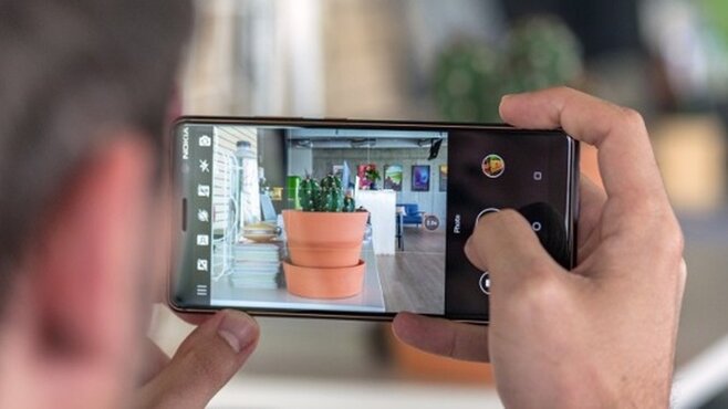 Hệ thống camera độ phân giải của Nokia 7 plus cao cho chất lượng hình ảnh sắc nét 