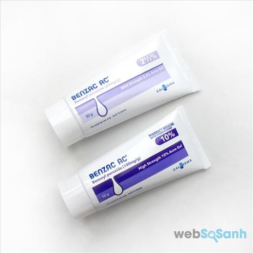 Thành phần Benzoyl Peroxide được dùng rất phổ biến trong việc trị mụn 