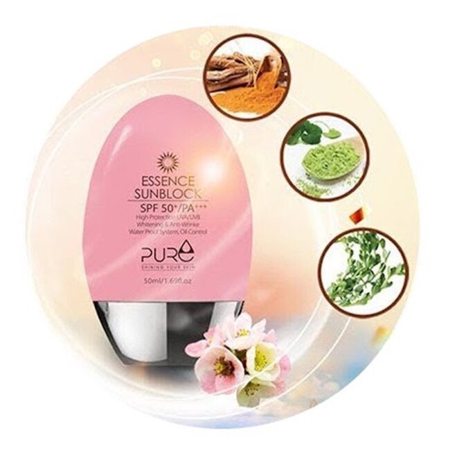 Sữa chống nắng Pure Essence Block được nghiên cứu phát triển dựa trên nhu cầu vừa chống nắng, vừa dưỡng da.