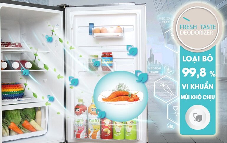 Tủ lạnh Electrolux EBB2802H-H