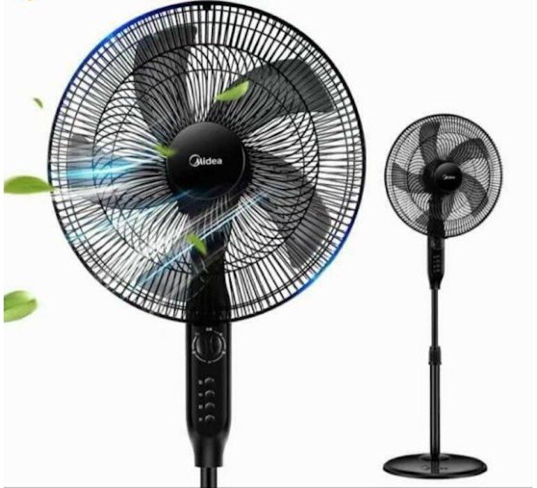 Quạt cây Midea fs40-15qr có kiểu dáng sang trọng và hiện đại