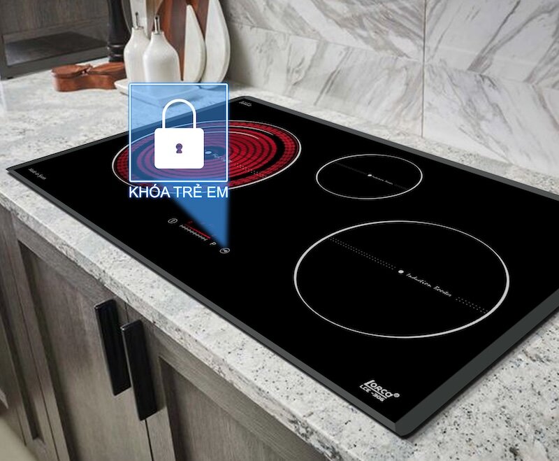 Bếp điện từ Lorca LCE 306 mang đến trải nghiệm nấu nướng hiện đại
