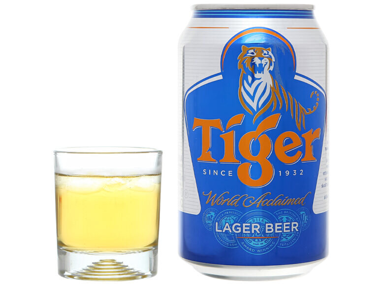 Bia Tiger lager 330ml