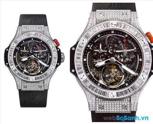 Đồng hồ Hublot Bigger Bang Diamond Tourbillon