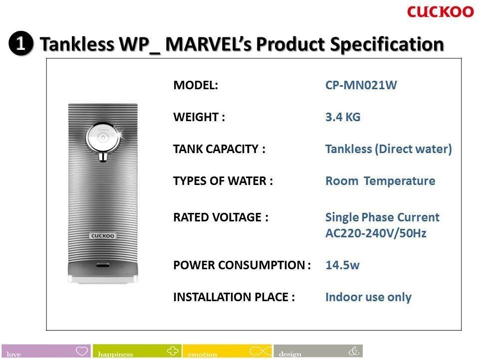 Hiện nay, máy lọc nước Cuckoo CP-MN021W đang được bán tại websosanh.vn với mức giá vô cùng ưu đãi