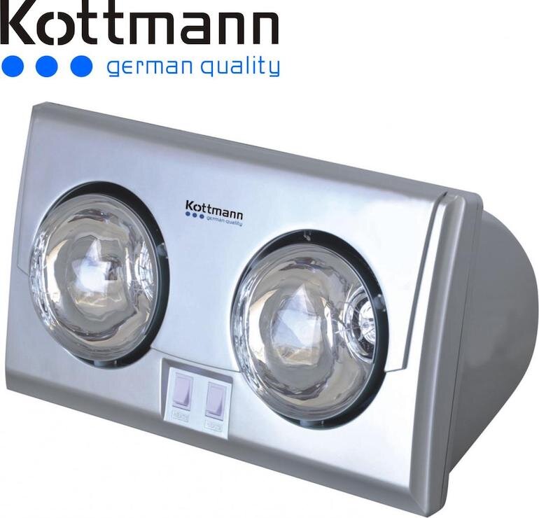 Nên lựa chọn đèn sưởi 2 bóng Kottmann ở đâu?