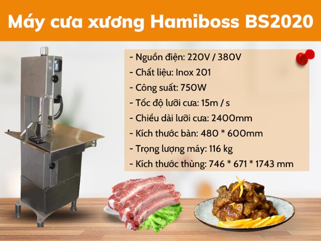 Máy cưa xương Hamiboss BS2020