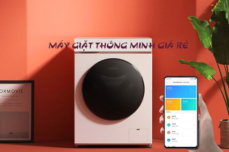 Giá thành máy giặt Xiaomi thông minh khá rẻ