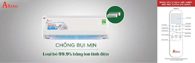 Review điều hòa Akino 24000btu Akn-24cinv1fa