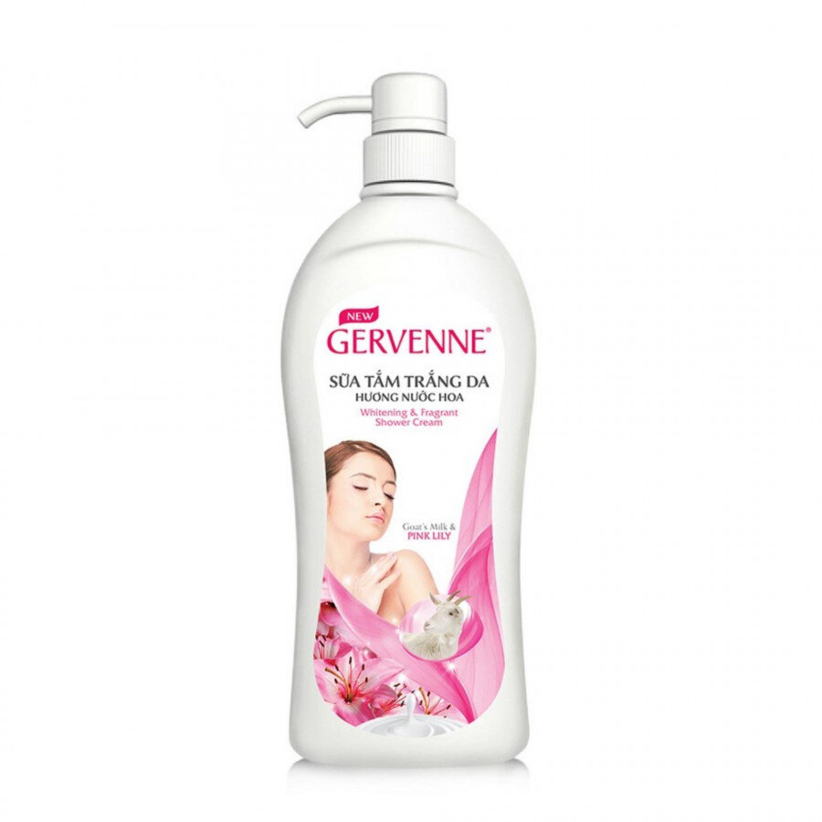 Sữa tắm Gervenne trắng da