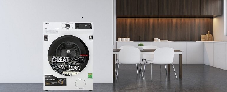 máy giặt Toshiba inverter 8.5 kg TW-BH95S2V WK
